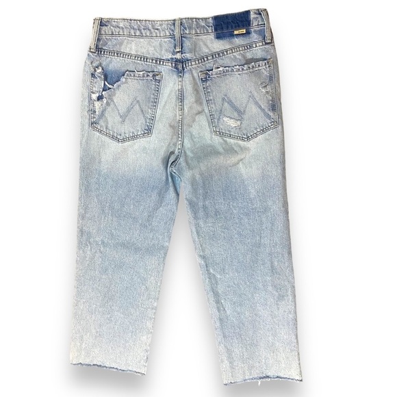 MOTHER SUPERIOR The Rambler Ankle Fray Jeans Win Some Lose Some Sz 30 - Picture 3 of 7